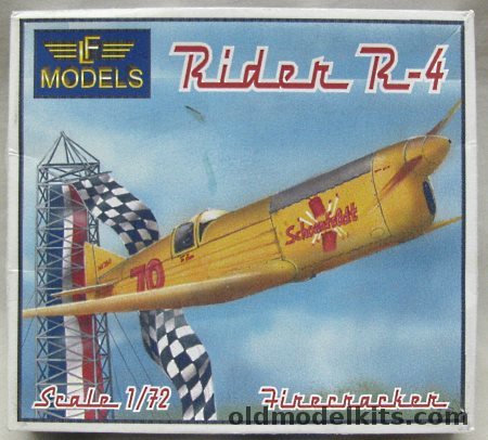 LF Models 1/72 Keith Rider R-4 Schoenfeldt Firecracker, 7238 plastic model kit